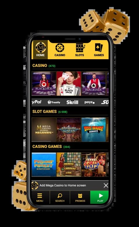 Mega Casino UK Mobile